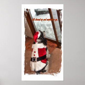 All dressed-up and nowhere to go ポスター