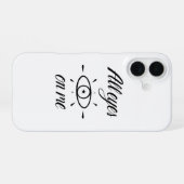 All eyes on me - iPhone 16ケース (裏面横)