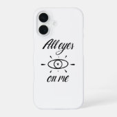 All eyes on me - iPhone 16ケース (裏面)