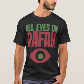 All Eyes On Rafah (Free Palestine) Tシャツ