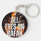 ALL EYES ON RAFAH - Rafah Gaza Palestina大虐殺 キーホルダー (裏面)