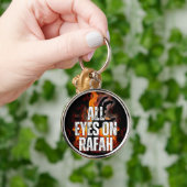ALL EYES ON RAFAH - Rafah Gaza Palestina大虐殺 キーホルダー (手)