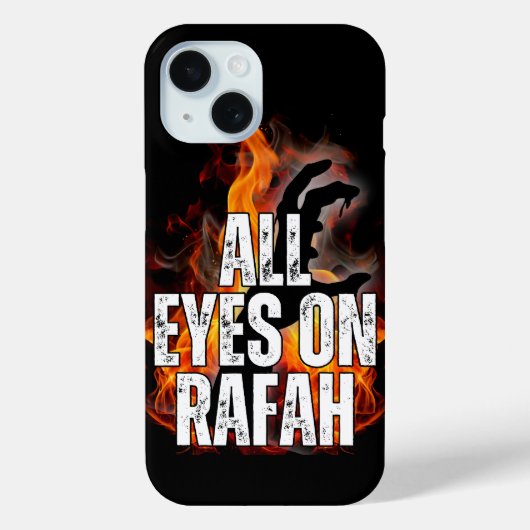 ALL EYES ON RAFAH - Rafah Gaza Palestina大虐殺 Case-Mate iPhoneケース (裏面)