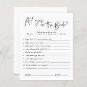 All Eyes on the Bride |ブライダルシャワー (正面/裏面)