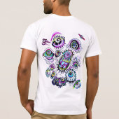 All Eyes On YouカラーアートM13 Tシャツ (裏面)
