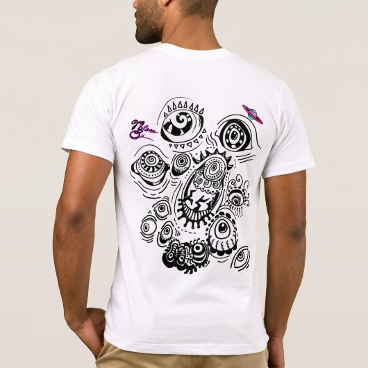 All Eyes You M13 Tシャツ (裏面)