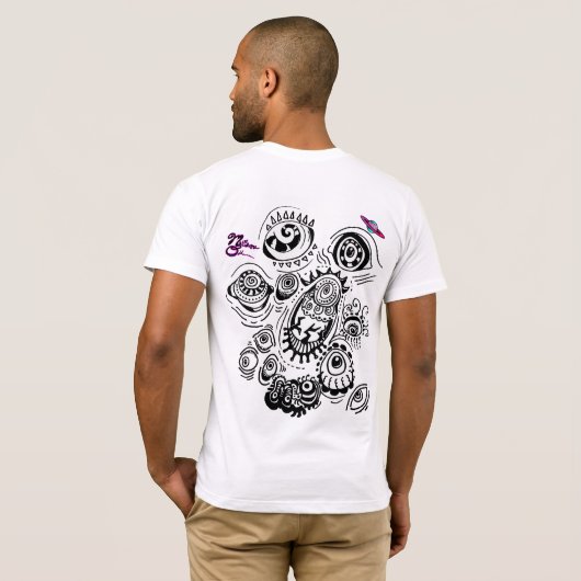 All Eyes You M13 Tシャツ (裏面フル)