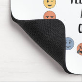 All Feelings Are Okay School Teacher Psychologist  マウスパッド (コーナー)