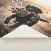 All Gas No Brakes Black Lab シェルパブランケット (3/4)