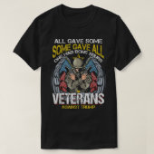 All Gave Some One Had Bone Spurs Veterans Against  Tシャツ (デザイン正面)