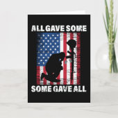 All Gave Some , Some Gave All - USA Army カード (正面)