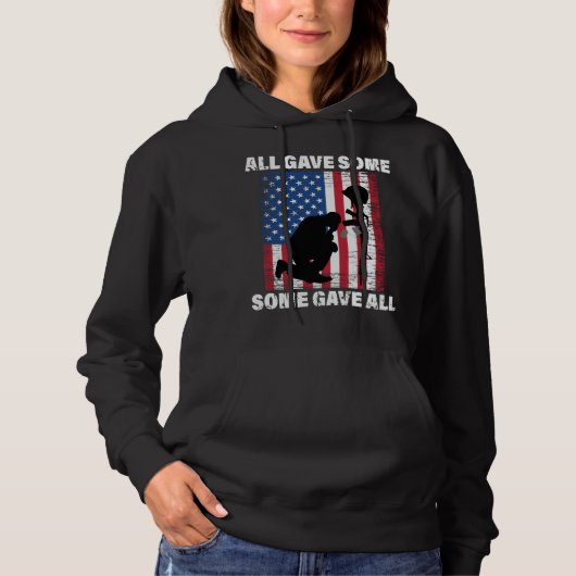 All Gave Some , Some Gave All - USA Army パーカ (正面)
