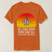 All Gave Some Some Gave All Veterans Day 1 Tシャツ (デザイン正面)