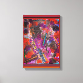 All Geared Up Stretched Canvas Print キャンバスプリント