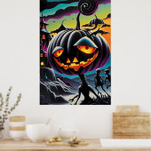 All Hail the Pumpkin-Thing - Ken Gage Art ポスター (キッチン)