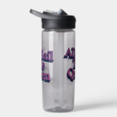 All Hail the Queen 3D Letters Quote ウォーターボトル (右面)