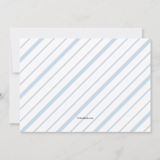 All Hands On Deckフォト招待状 招待状 (裏面)