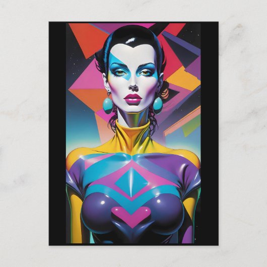 All Heart Plus Latex ポストカード (正面)