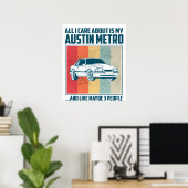 All I Care About Is My Pontiac Gto and like maybe  ポスター (ホームオフィス)