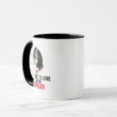 All I Need Is Love and My Cavalier Coffee Mug マグカップ (正面左)