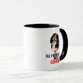 All I Need Is Love and My Cavalier Coffee Mug マグカップ (正面右)