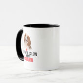All I Need Is Love and My Cavalier Mug マグカップ (正面左)