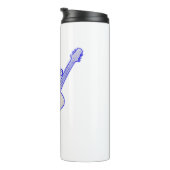 All i need is my guitar. motivational words タンブラー (回転右)