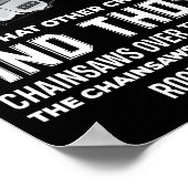 All I Need Is This Chainsaw Funny Logger Chainsaws ポスター (角)