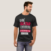 All I Need Is This Guitarist Music Lover Bass Spi Tシャツ (正面フル)