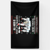 All I Need Is This Penguin And That Other Penguin 横断幕 (縦)