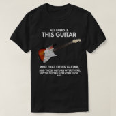 All I Need Ishis Guitar Tシャツ (デザイン正面)