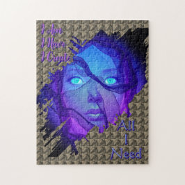 All I Need - Mantra - AIファンタジーデジタルアートプリント ジグソーパズル