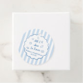 All I Sea Is Love Seashell Coastal Bridal Shower フェイバータグ (インサイチュ)