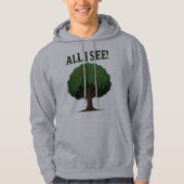 All I see Trading Hoodie  パーカ (正面)