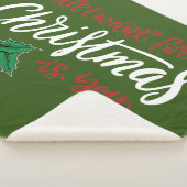 All I want for Christmas シェルパブランケット (3/4)