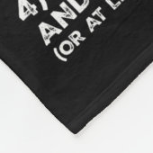 All I Want For Christmas Is A Choir With Sopranos フリースブランケット (角)