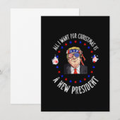 All I Want For Christmas Is A New President, Trump 招待状 (正面/裏面)