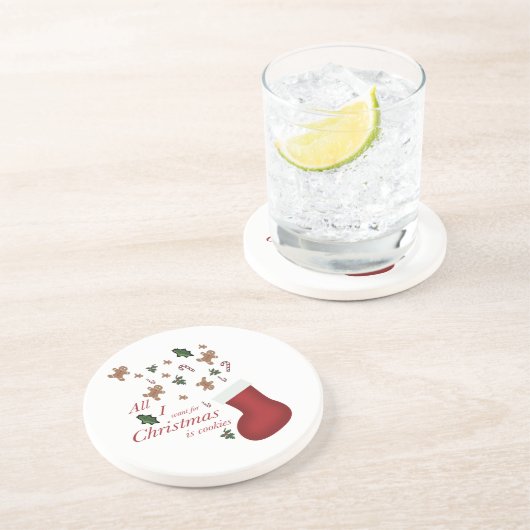 all i want for christmas is cookie コースター (側面)