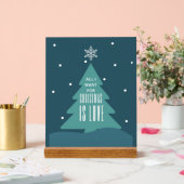 All I want for Christmas is love アクリルサイン (ウェディング)