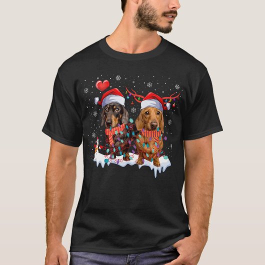 All I Want for Christmas Is My Dog Tシャツ (正面)
