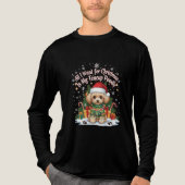 All I Want for Christmas Is My Teacup Poodle トライブレンドＴシャツ (正面)