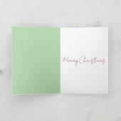 All I want for Christmas is treats カード (内部)