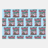 All i Want For Christmas is Trump, Trump Christmas ラッピングペーパーシート (正面3)