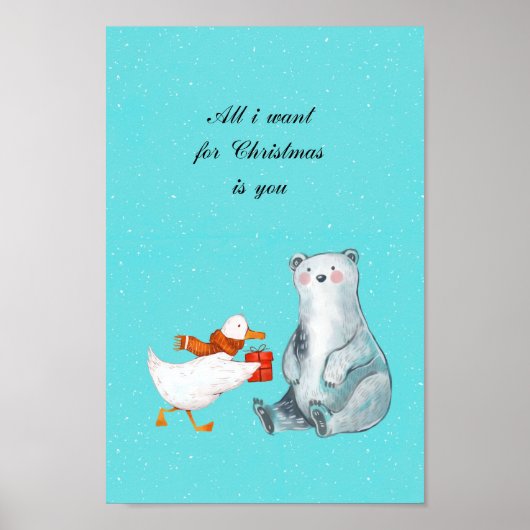 All I want for Christmas is you ポスター (正面)