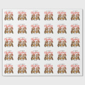 All I Want For Christmas Isn’t You Angry Cats Xmas ラッピングペーパー (フラット)