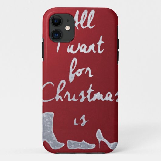 All i want for Crhristmas is... iphone Case-Mate iPhoneケース (裏面)