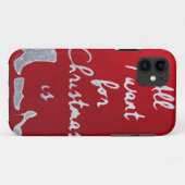 All i want for Crhristmas is... iphone Case-Mate iPhoneケース (裏面(横))