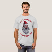 All i want is U Tシャツ (正面フル)