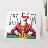 ALL IN Crypto Bitcoin lamacrazylife - BTC crypto カード (正面)