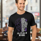 All In My Head てんかん啓発 トライブレンドＴシャツ